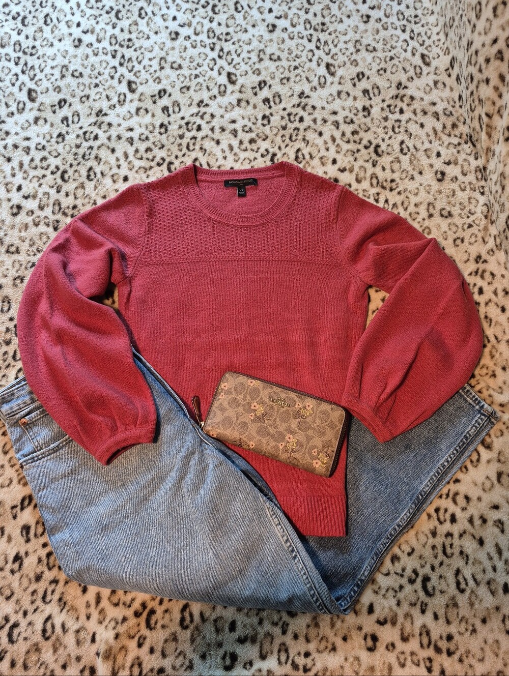 Banana Republic Balloon Sleeve Sweater